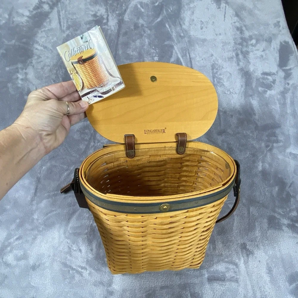 Longaberger‎ Purse Large Basket Collectors Club Country Estates Hand Woven New